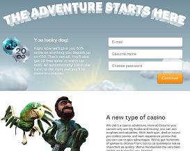 Home page