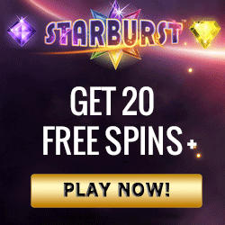 20 Free Spins On Starburst 