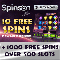 Spinson Casino Free Spins