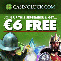Casinoluck September promotions