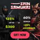 Spin Samurai Casino - The Wealthy Shogun Calendar